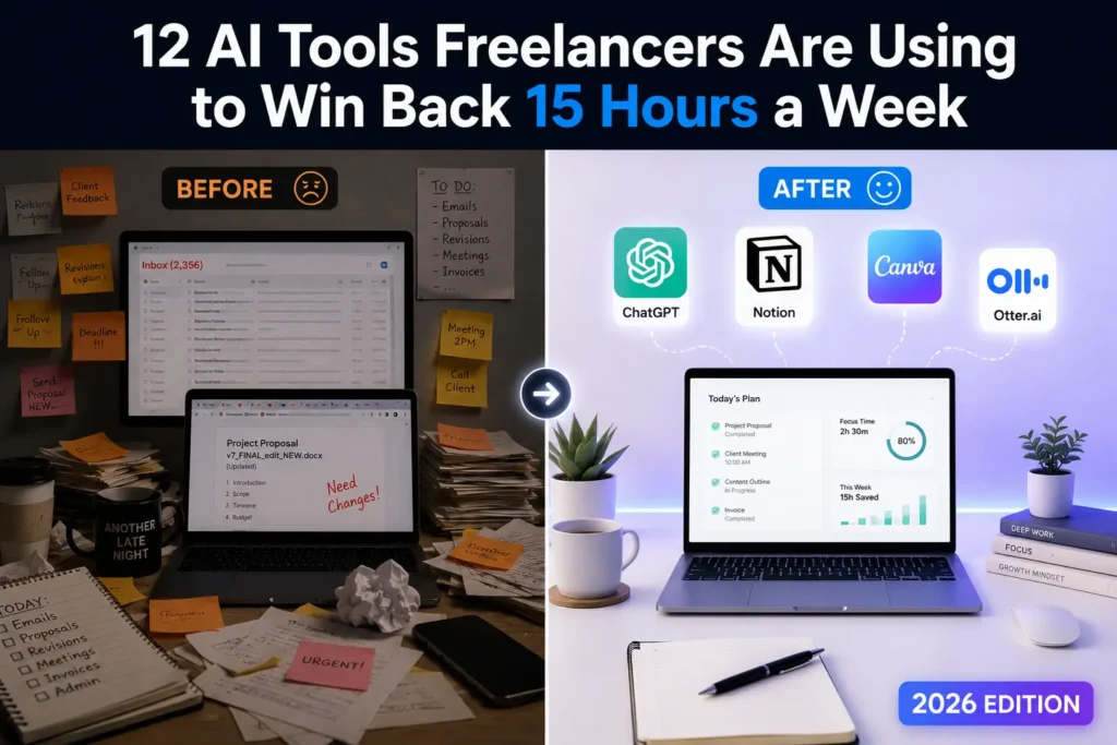AI productivity tools for freelancers
