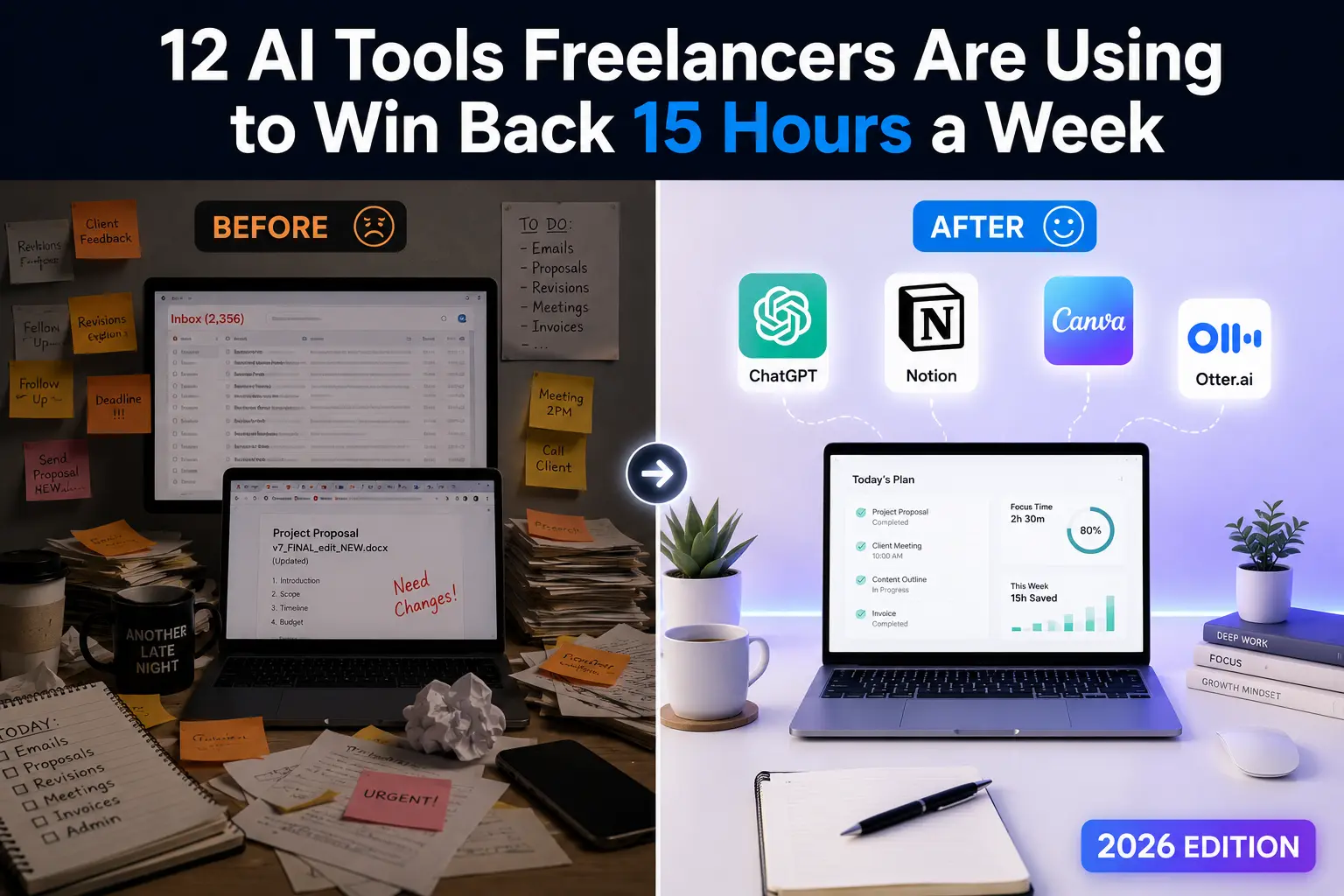 AI productivity tools for freelancers