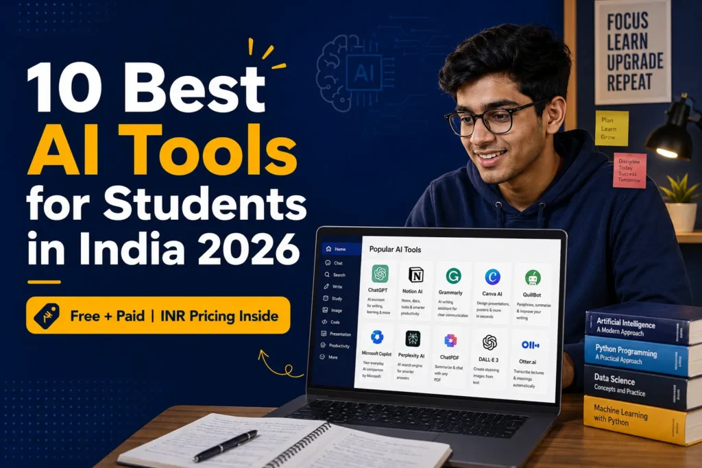 Top AI tools for students in India