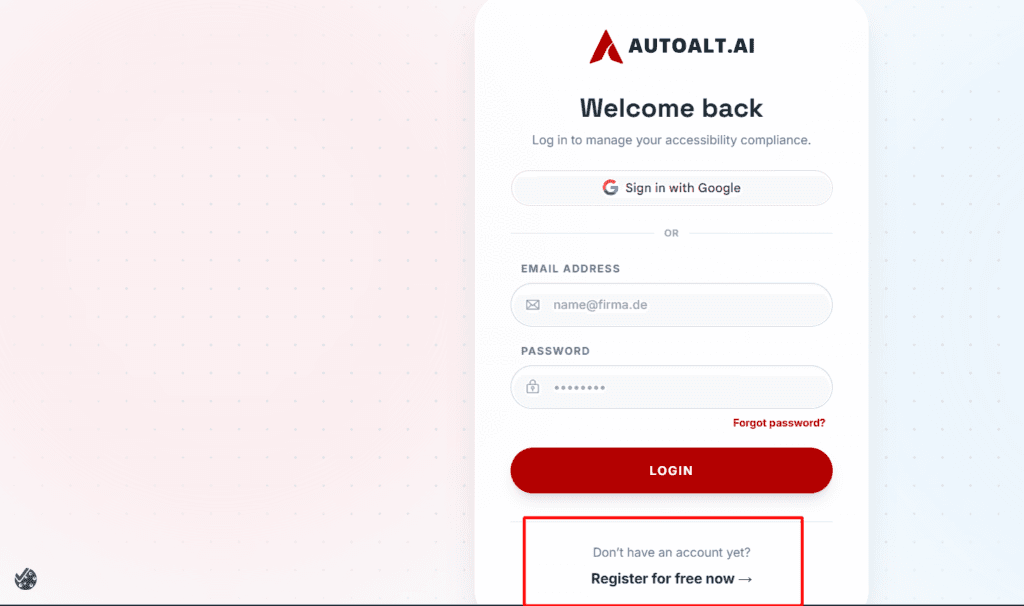 Login